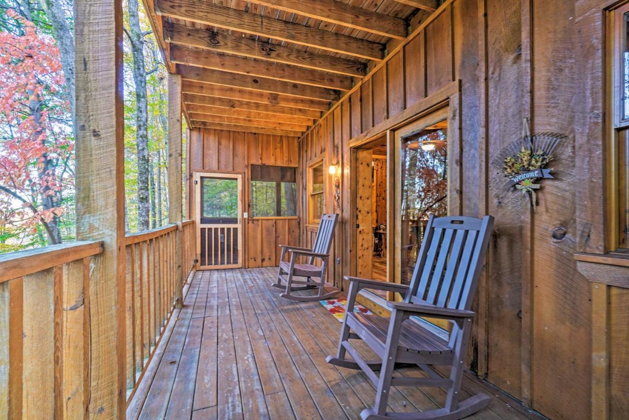 Grin N Bear It Cabin With Hot Tub And Fire Pit! Pigeon Forge Exterior photo
